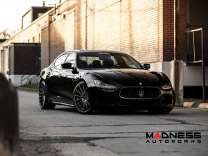 Maserati Ghibli Custom Wheels - VPS-305 by Vossen - Dark Smoke